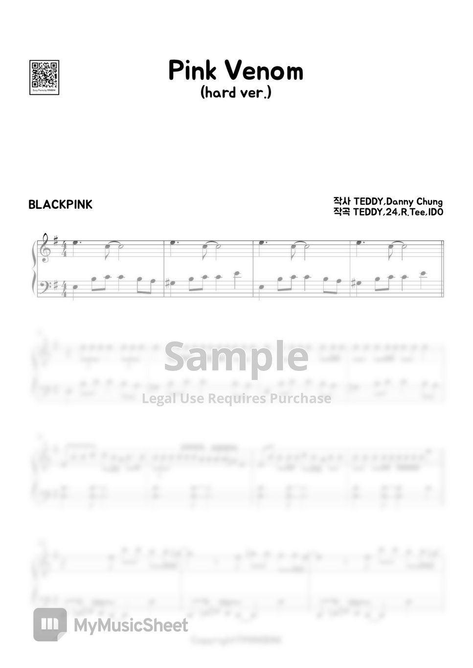 BLACKPINK - Pink Venom (Hard Version) by MINIBINI