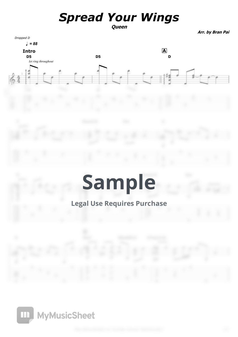 Queen Spread Your Wings Sheets by Bran Pai