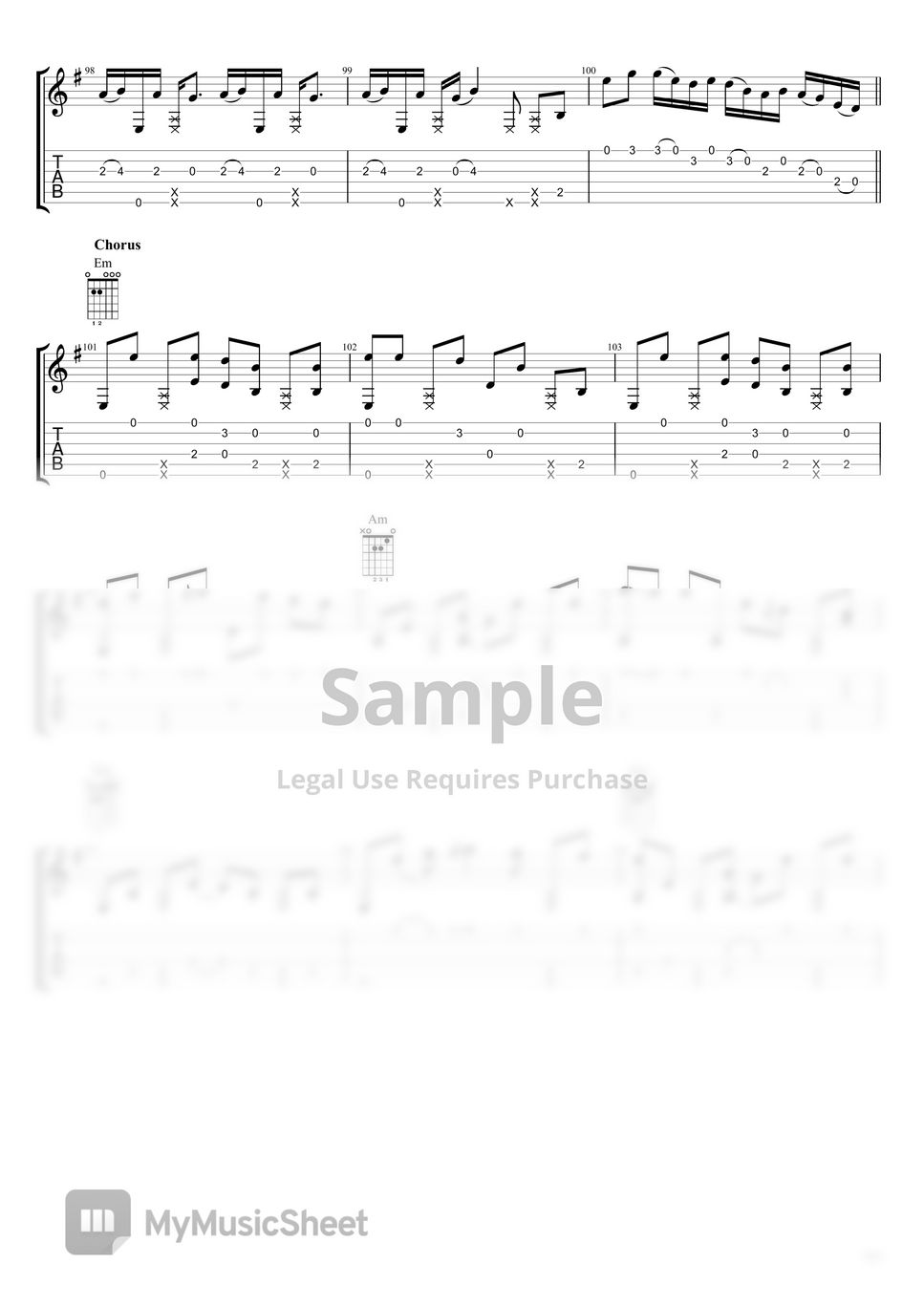 Michael Jackson | Fingerstyle Guitar - Billie Jean (Easy Version) by Kenneth Acoustic