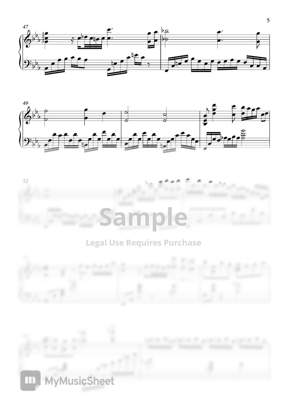 Frederic Chopin - Chopin Nocturne with Bach Suite No.1 (쇼팽과 바흐의 만남) by Hanna