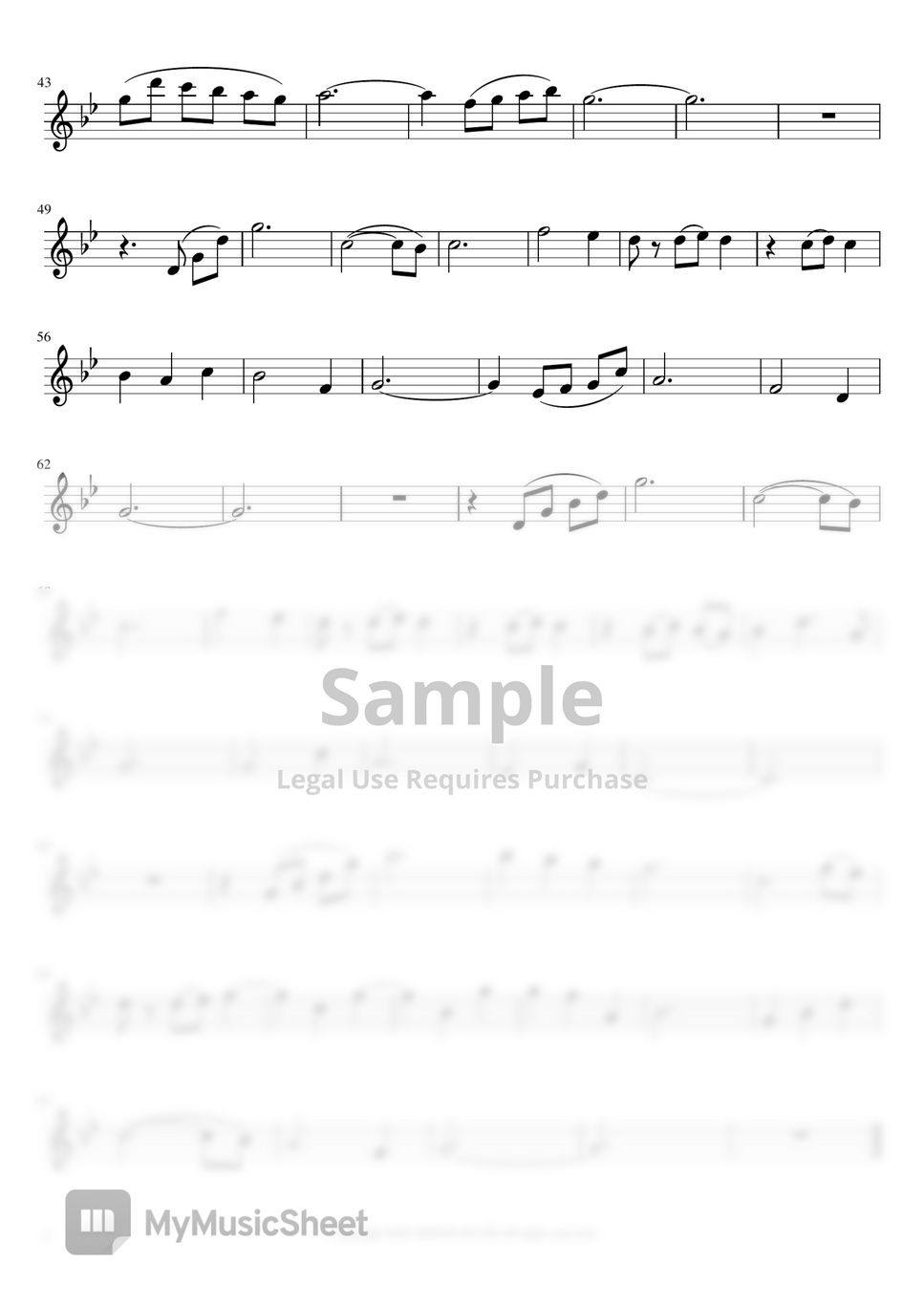 Maplestory BGM - The Sygnus Garden 시그너스의 정원 (Flute Sheet Music) by sonye flute