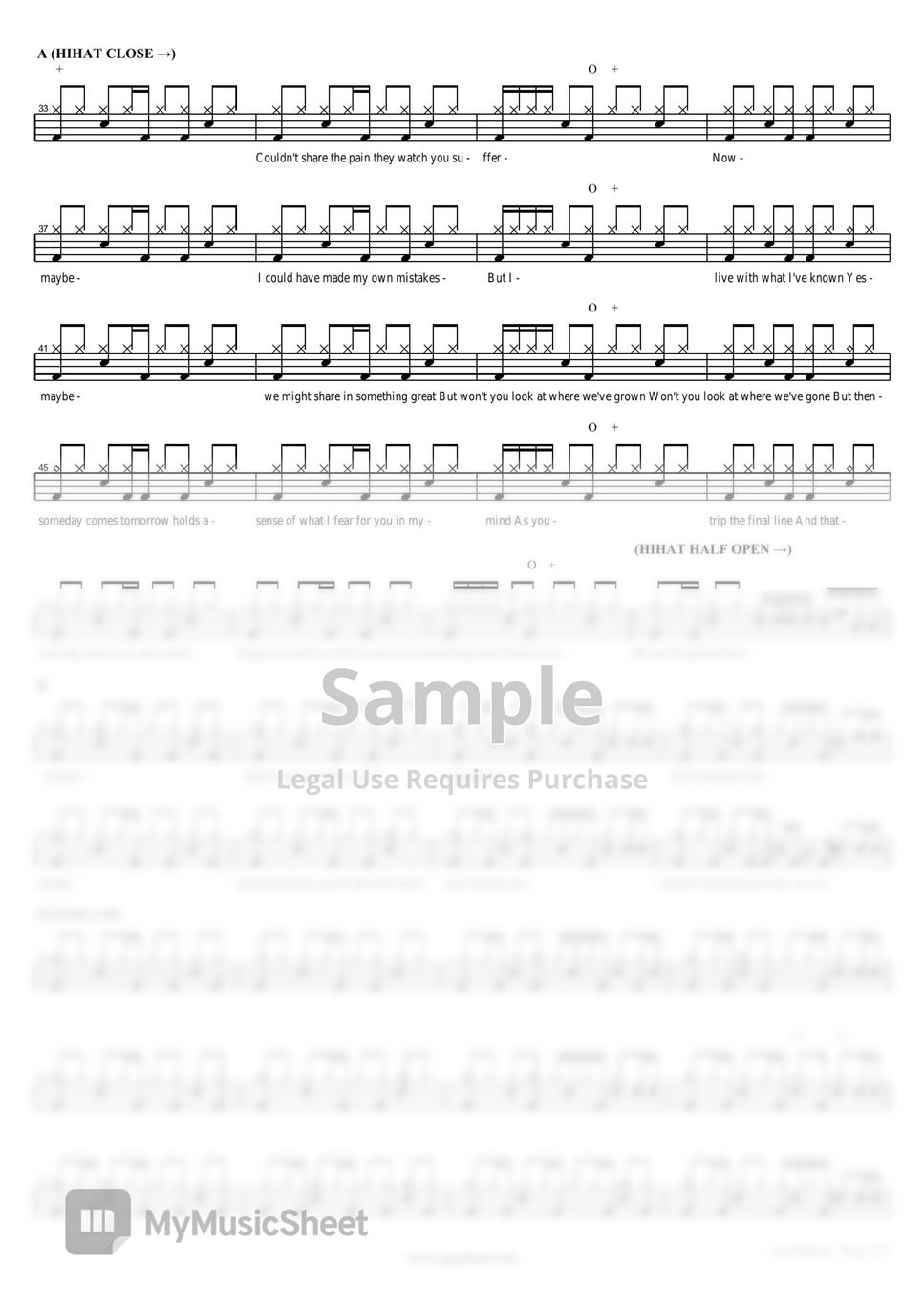 Candlebox Far Behind Sheets by COPYDRUM