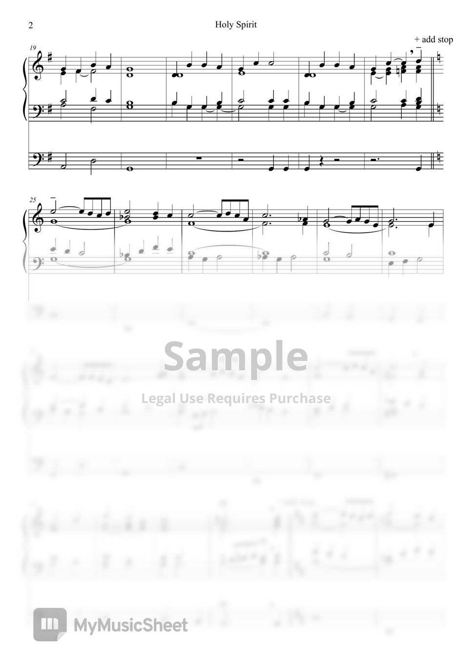 J f swift w j kirkpatrick holy spirit organ prelude for pentecost