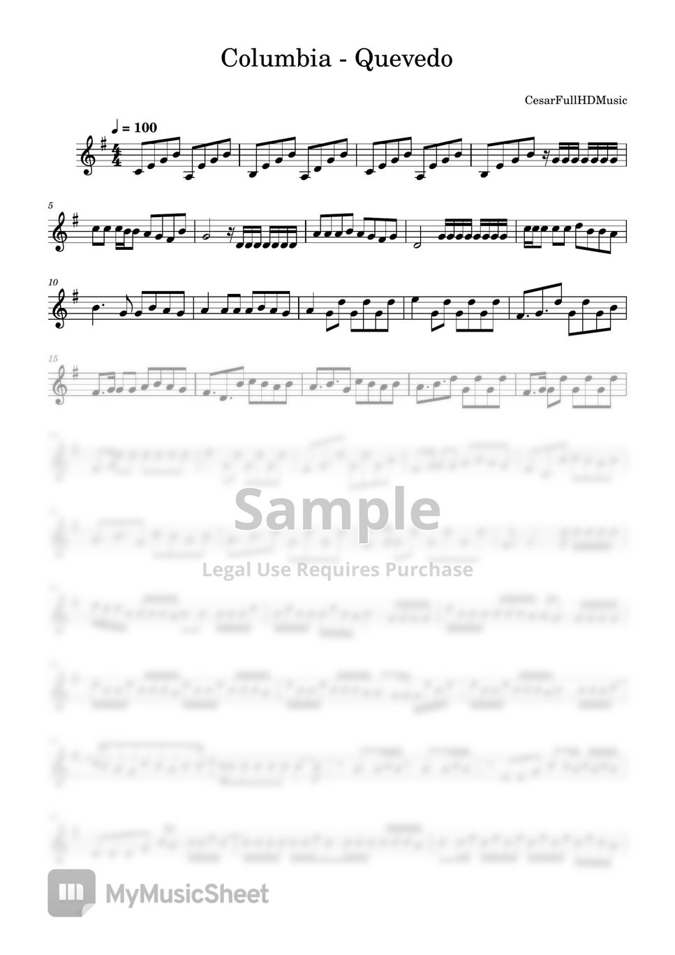 Quevedo Columbia Sheets