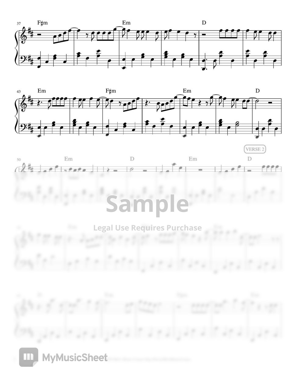 Zack Tabudlo Iyong Iyo Piano Sheet Music Sheets By Mels Music Corner