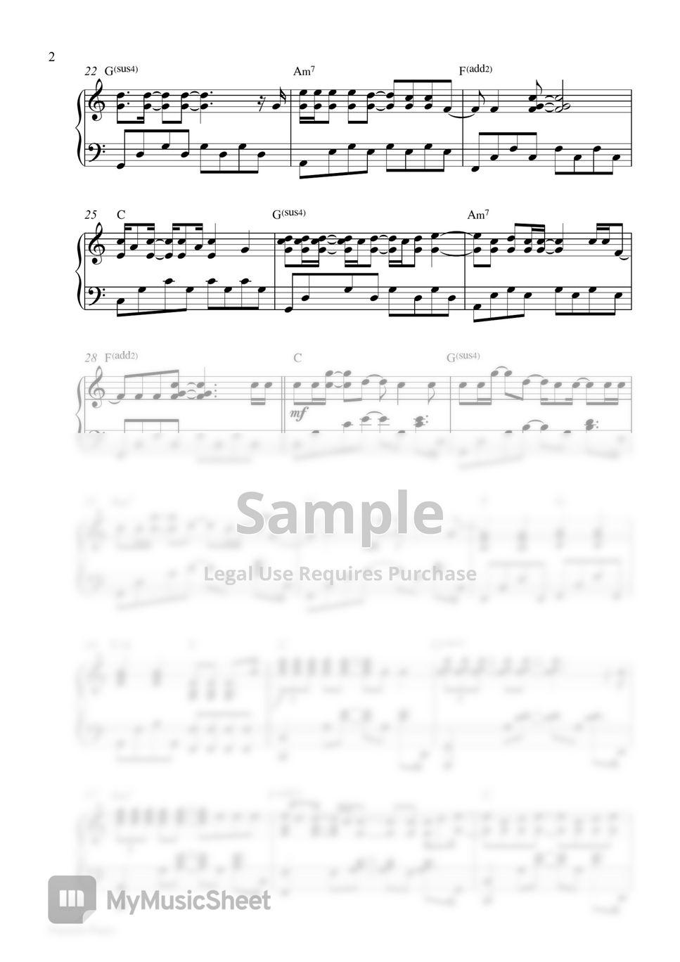 Taylor Swift - All Too Well (Piano Sheet) by Pianella Piano