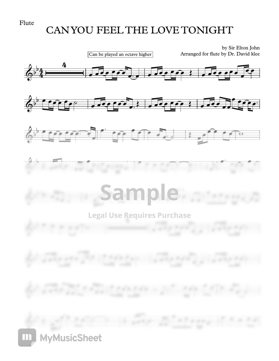 elton-john-can-you-feel-the-love-tonight-sheets-by-dr-david-klee
