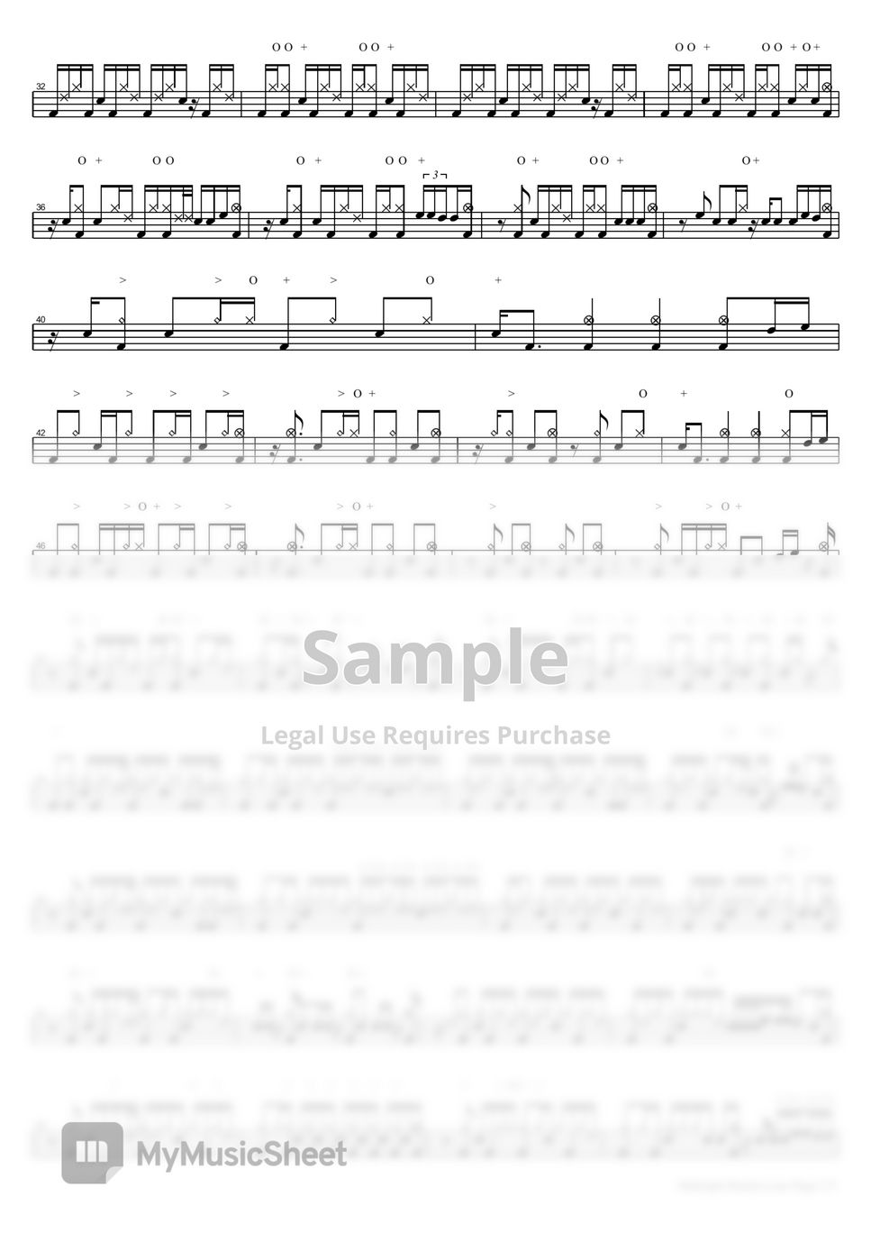 Rendezvous　Sheets　Casiopea　COPYDRUM　Midnight　by