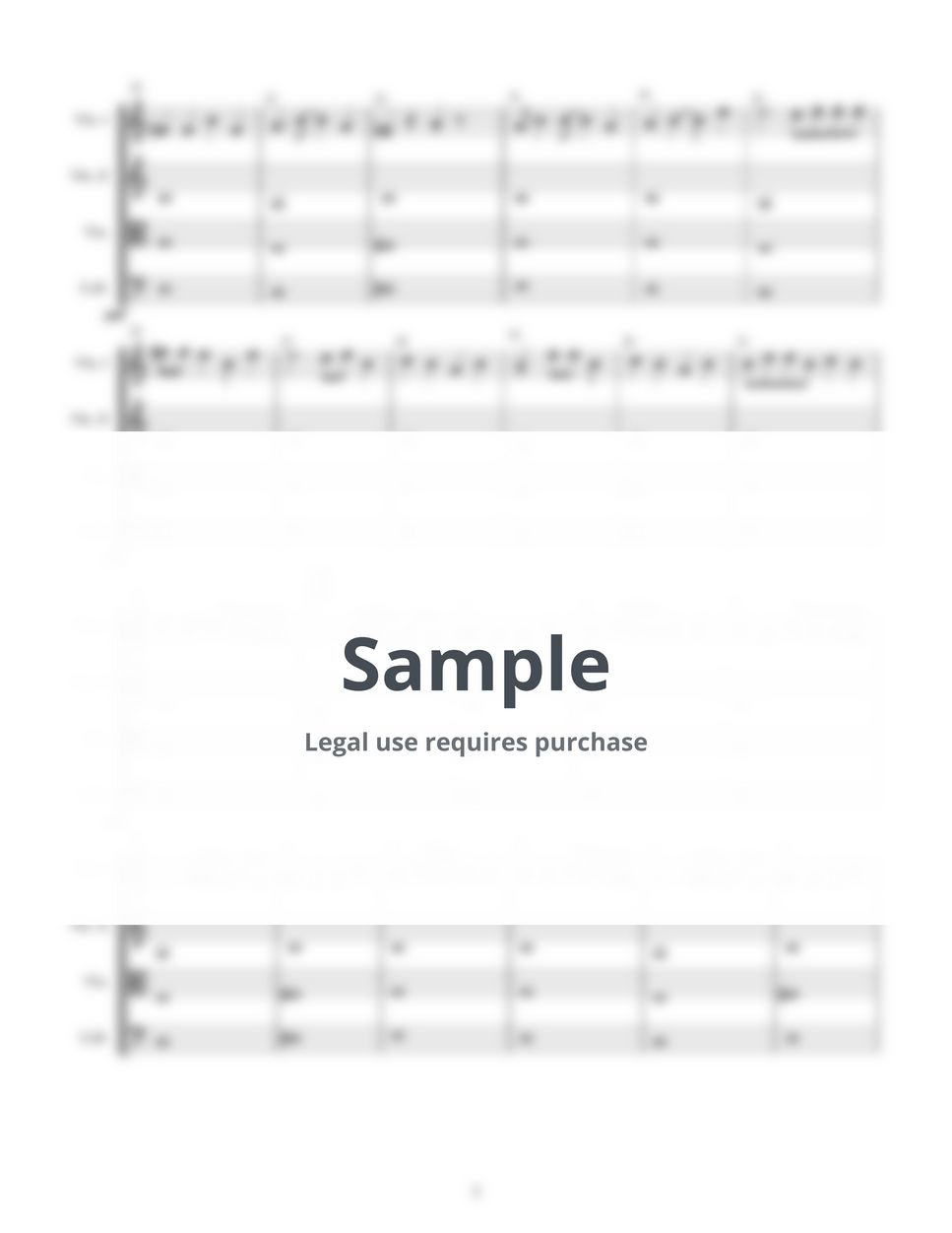 Ckay - Love Nwantiti (for string quartet Score+Parts) by ScoreProduction