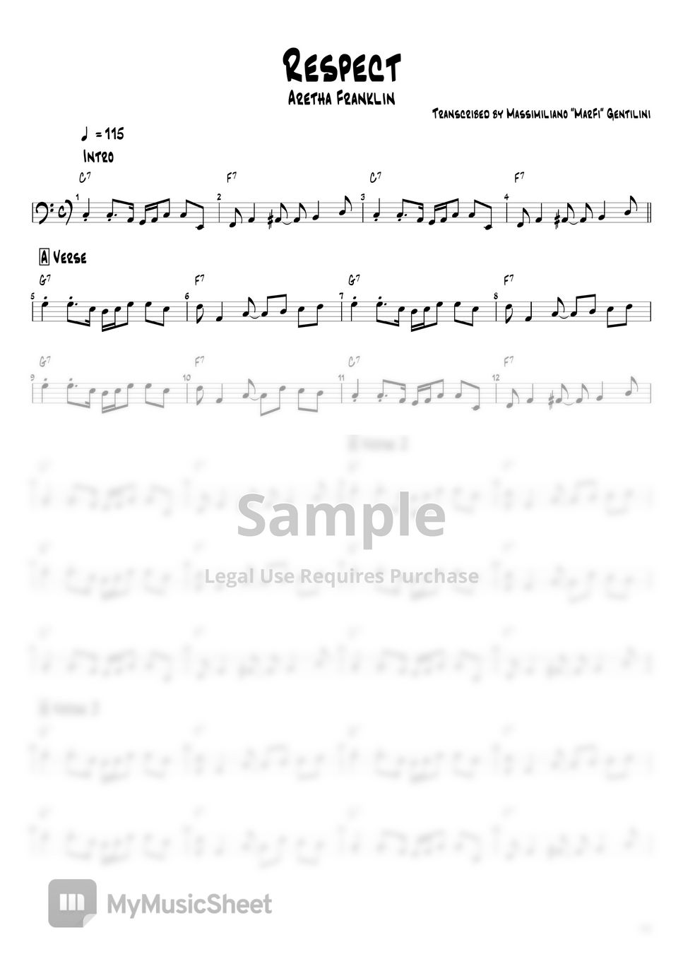 Aretha franklin respect sheets by massimiliano gentilini