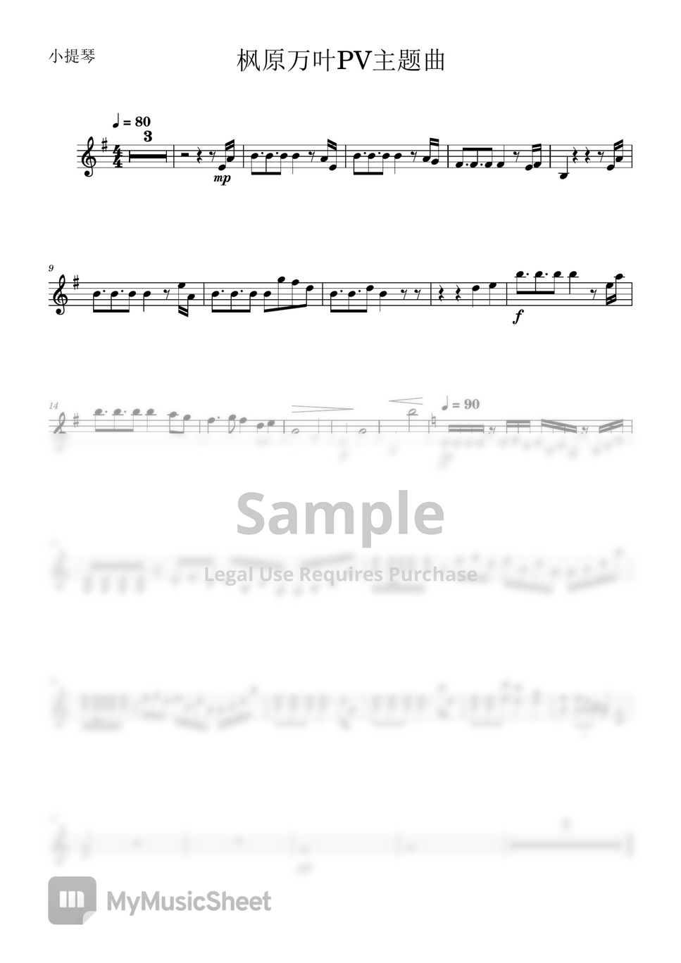 Devotion of the Keeper – HOYO-MiX (Genshin Impact) Sheet music for