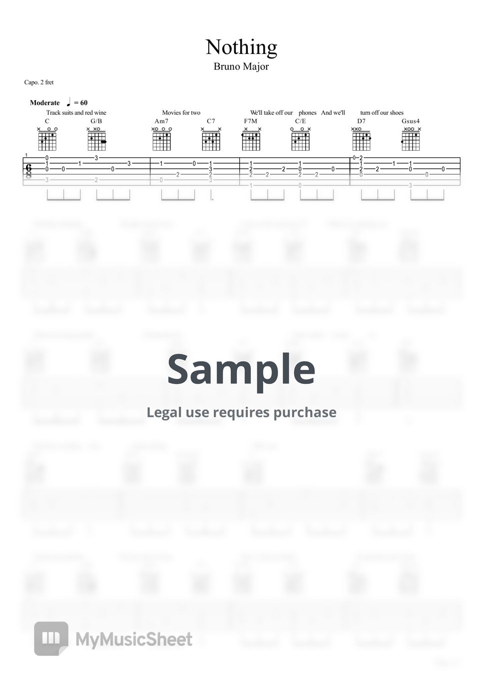 guitar chords capo