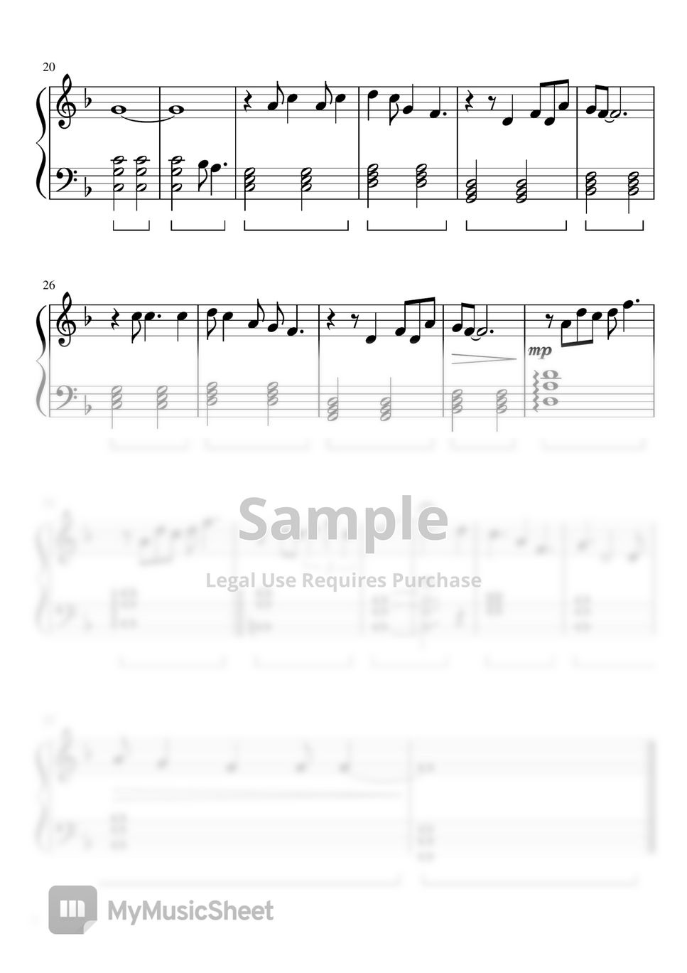 Elton John - Your Song (Elton John-Easy Piano) Hoja by poon