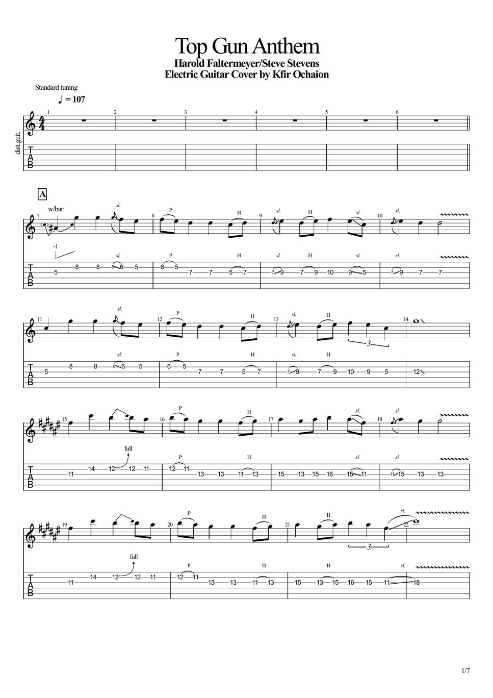 Harold Faltermeyer, Lady Gaga, Hans Zimmer, & Lorne Balfe - Top Gun Anthem  Sheets by LOUIS PIANO