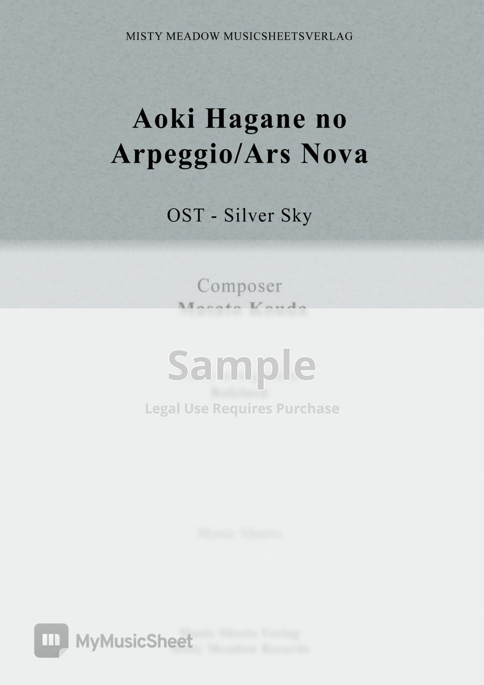 Nano and Kouda Masato - Arpeggio of Blue Steel: Ars Nova OST - Silver Sky by Rolelush