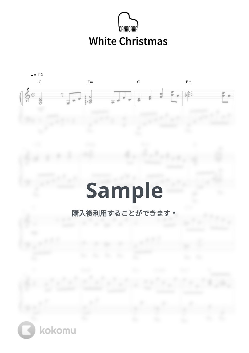 White Christmas by CANACANA family