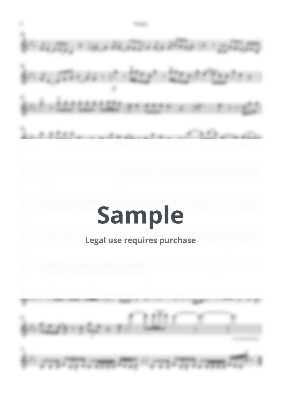 System of a down toxicity violin sheets by milzy