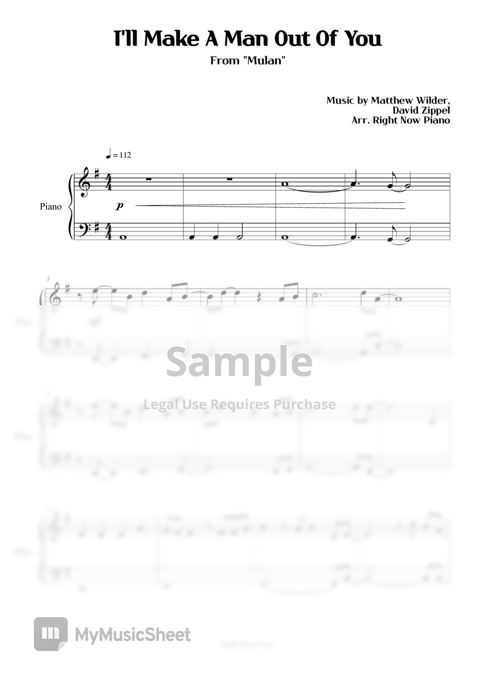 mulan-i-ll-make-a-man-out-of-you-partitura-by-right-now-piano