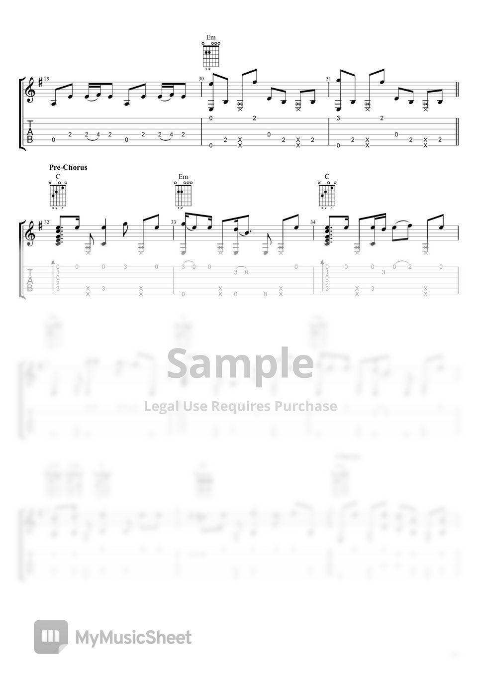 Michael Jackson | Fingerstyle Guitar - Billie Jean (Easy Version) by Kenneth Acoustic