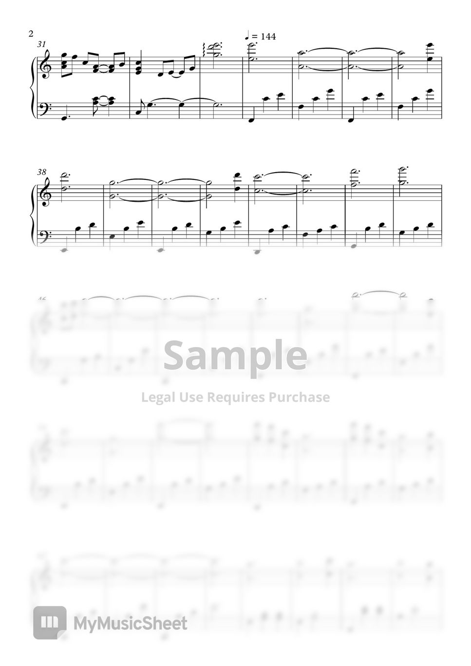 홍천기 OST (Lovers of the Red Sky) - The Big Dipper (First Love BGM) by SweetPiano