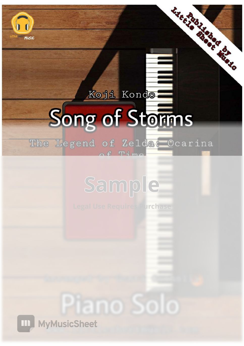 Game Music Themes - Song of Storms from The Legend of Zelda