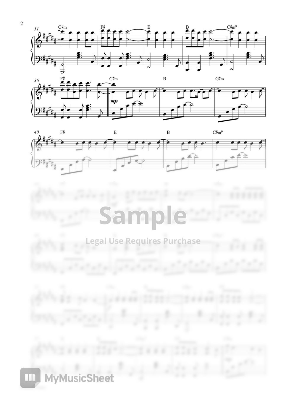 Glass Animals Heat Waves (Piano Sheet) Sheets by Pianella Piano