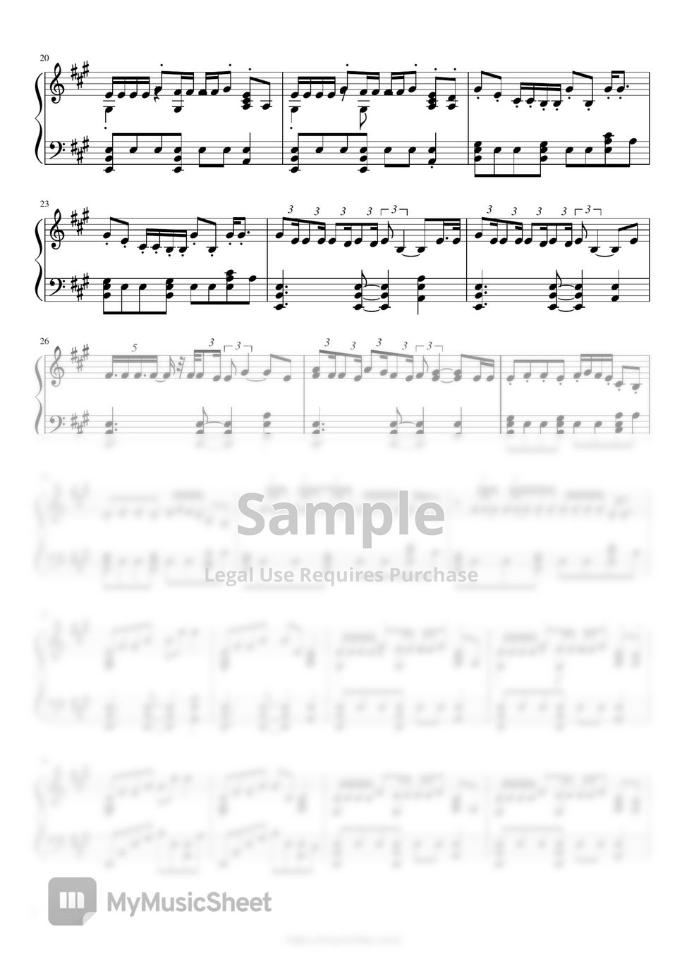 Blackpink ice cream with selena gomez piano sheet midi mp3