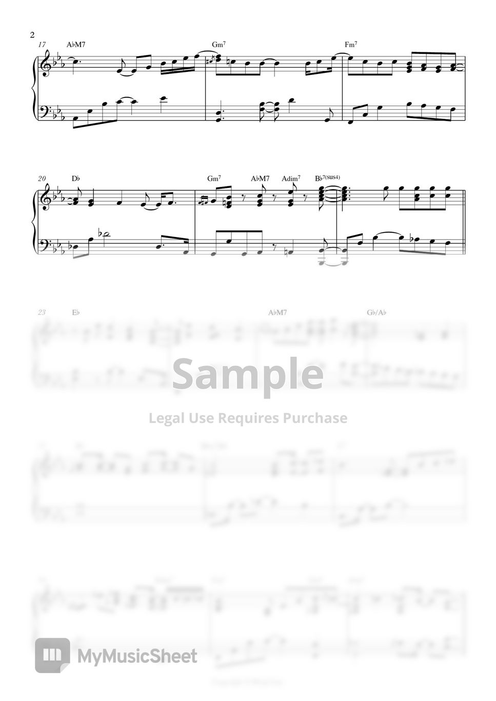 Bee gees how deep is your love sheets by cozykeys
