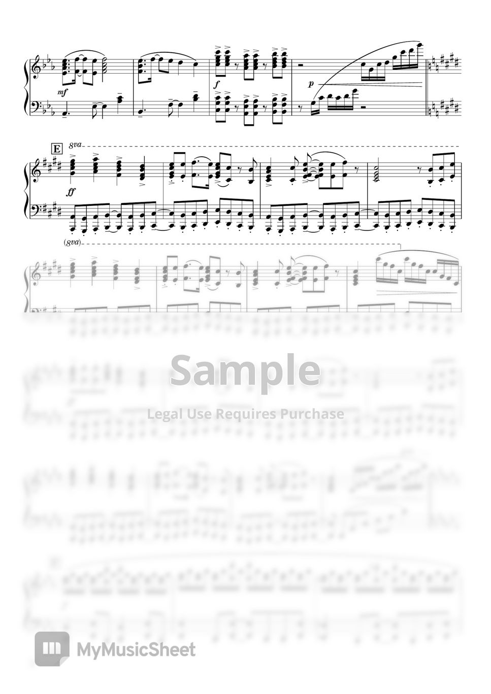 Soul Eater - Resonance (incomplete) Sheet Music by for Various