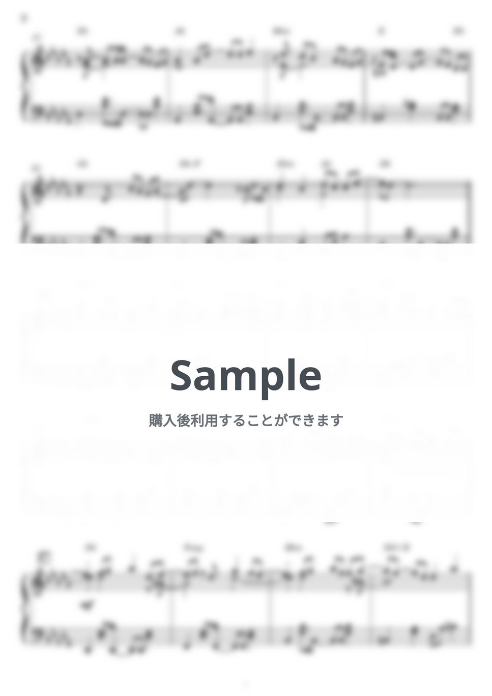 Saucy Dog - スパイス (ピアノソロ中上級) by Miz