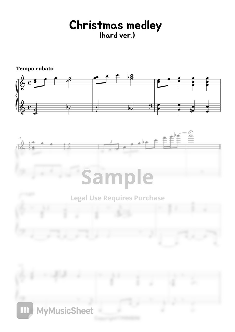 Christmas - Carol Medley (Hard Version) by MINIBINI