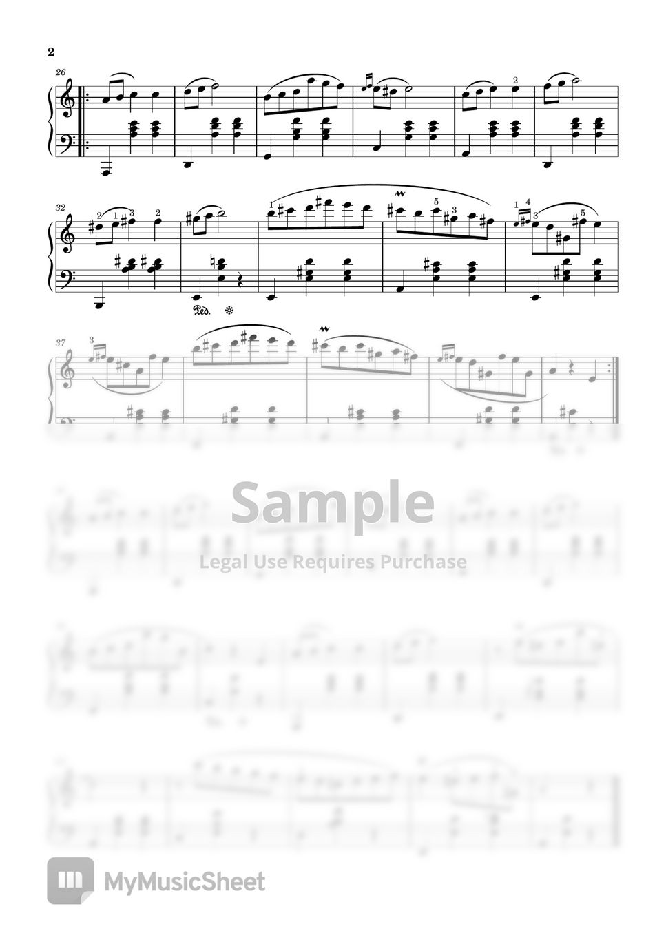 Frederic Chopin - Waltz in A minor (B. 150) by EasyPianoTutorials