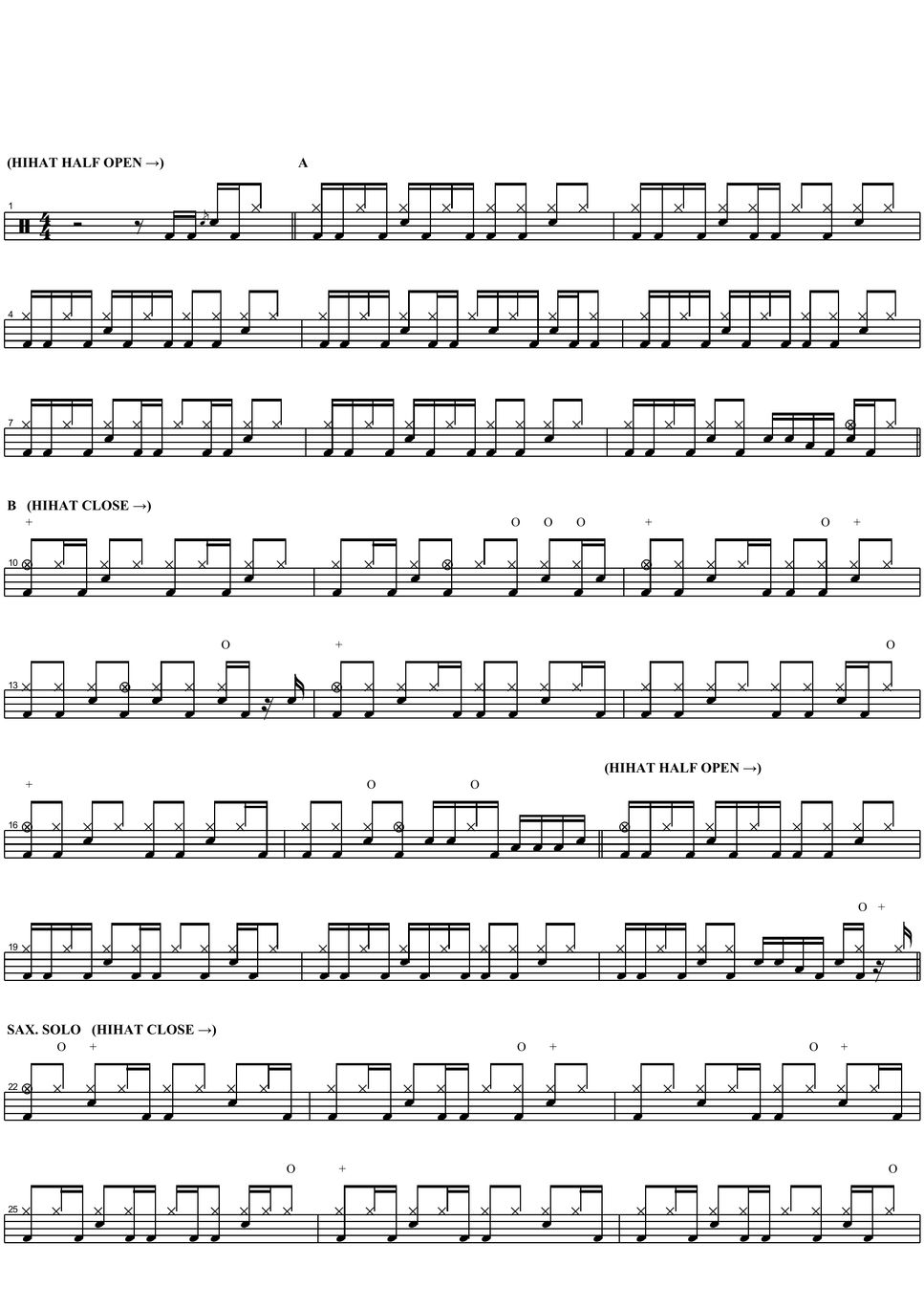 Marcus Miller - Frankenstein Sheet by COPYDRUM