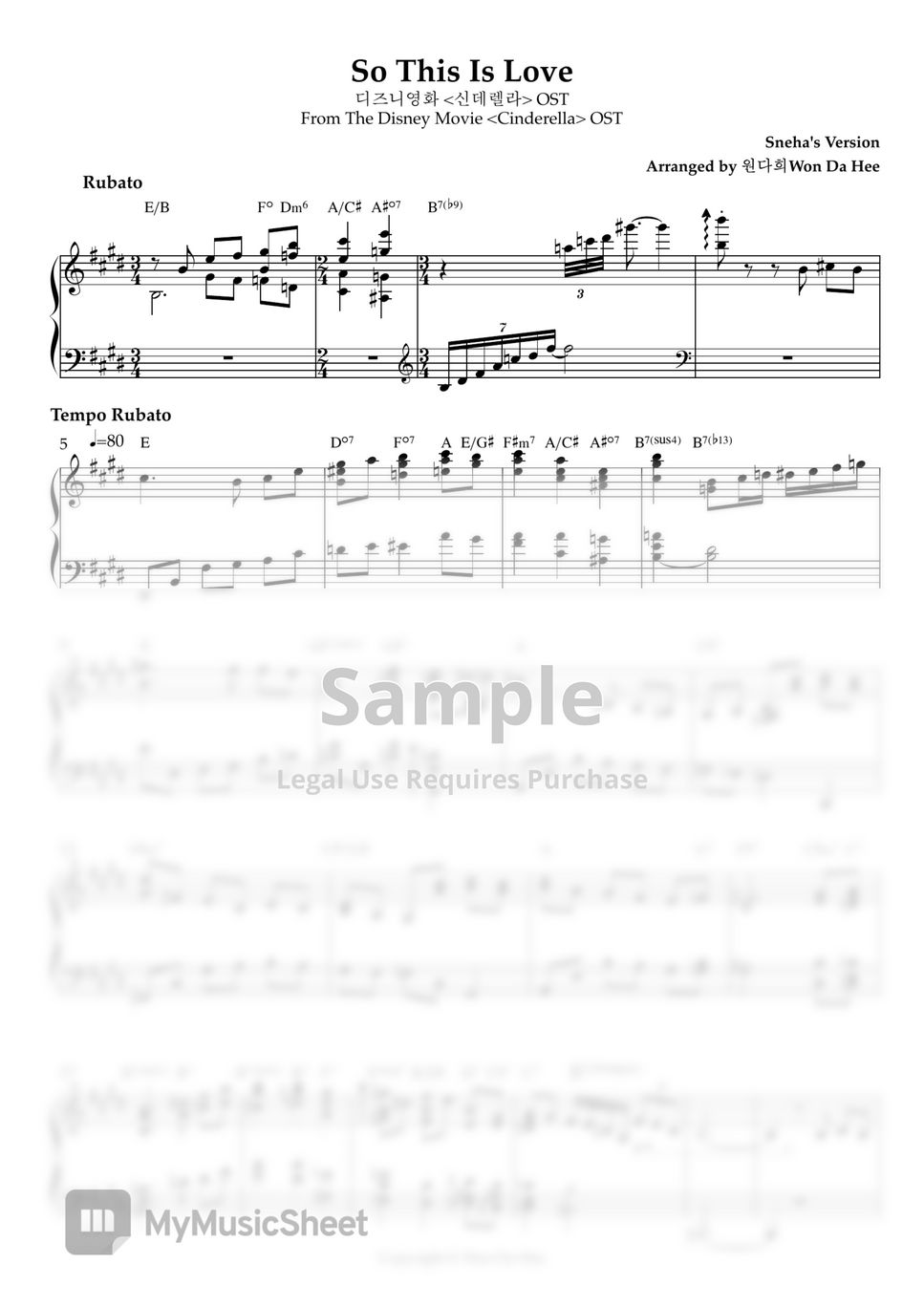 cinderella-ost-so-this-is-love-sheets-by-won-da-hee