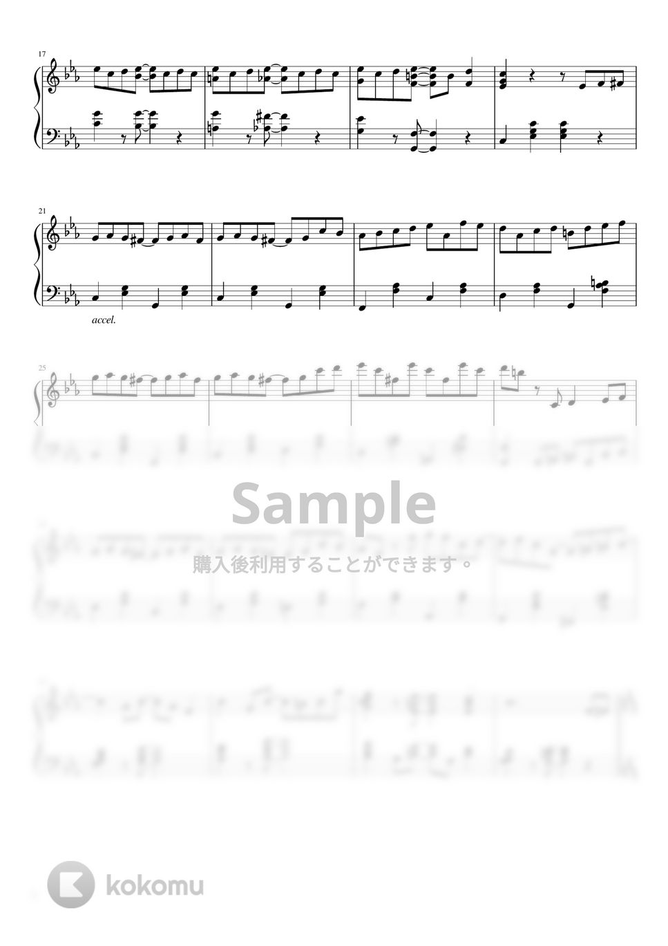 Scott Joplin - (minor) Entertainer ピアノ楽譜PDF | POLYPiano | Kokomu
