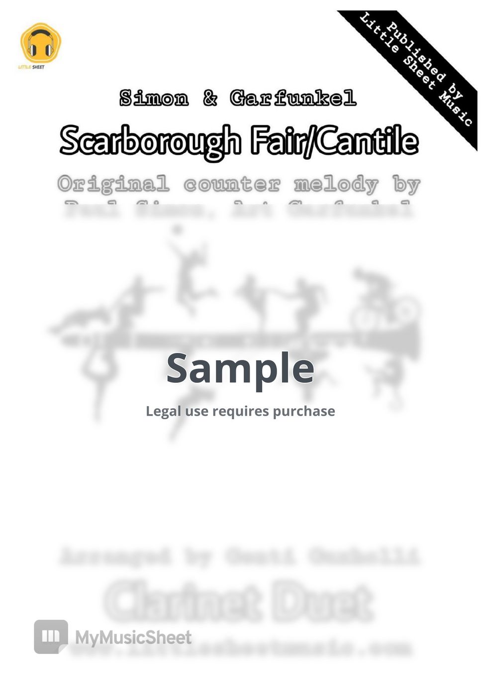 Simon & Garfunkel - Scarborough Fair/Cantile (Clarinet Duet) by Genti Guxholli