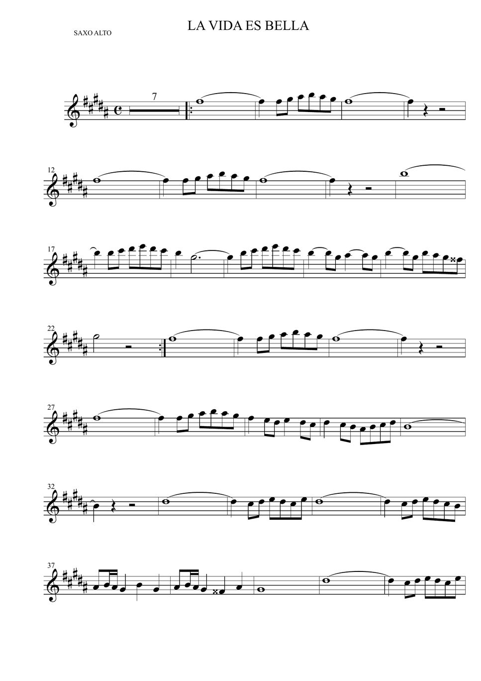 la-vida-es-bella-bso-alto-sax-sheet-by-ismael-dorado