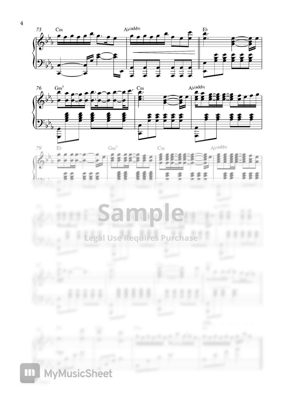 traitor (Easy Piano) - Print Sheet Music Now