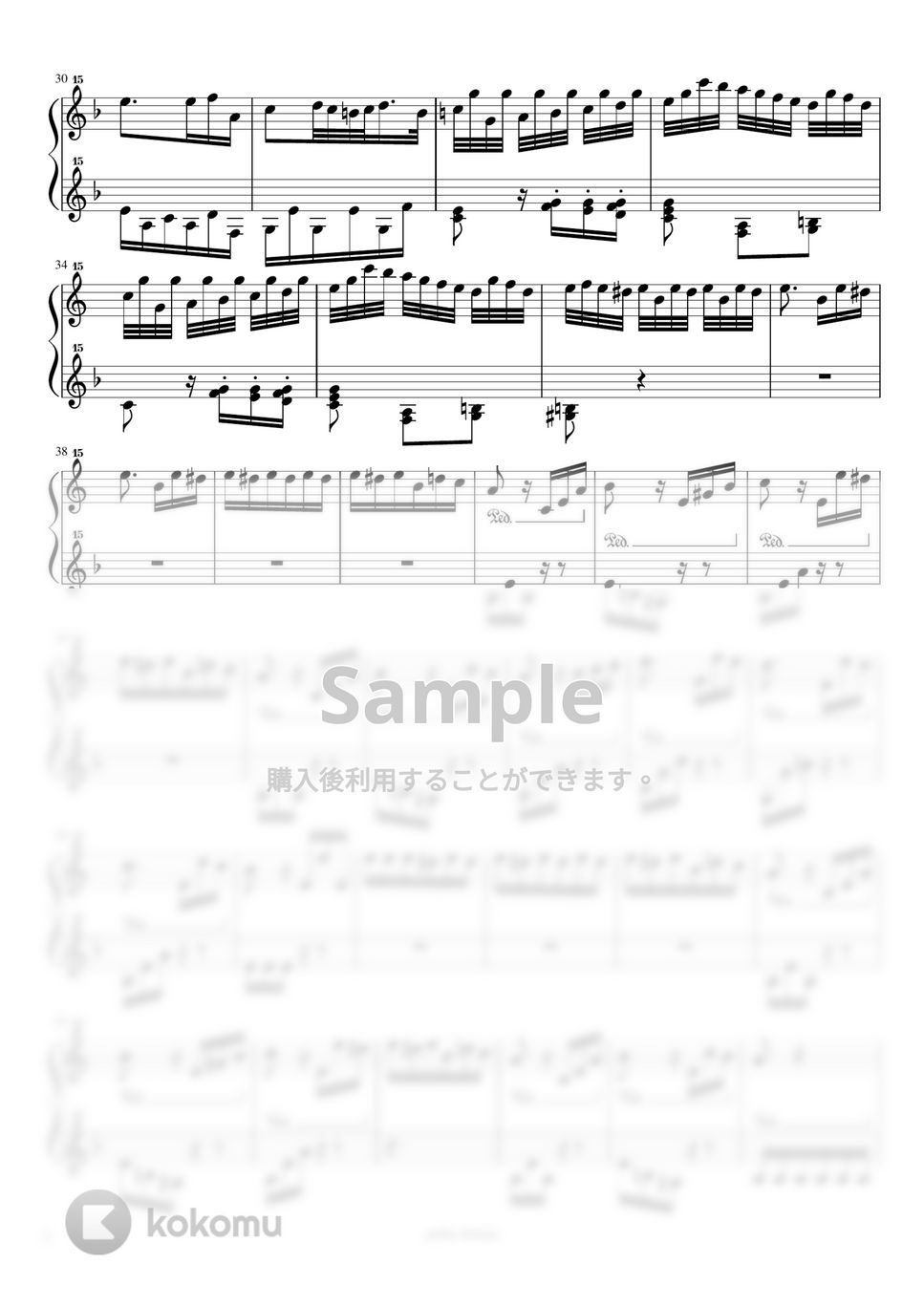 ベートーヴェン - エリーゼのために (トイピアノ / クラシック / 32鍵盤) by 川西三裕
