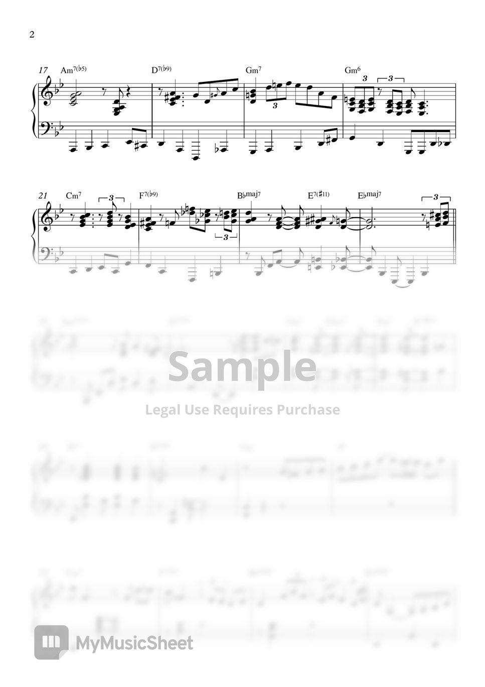 Joseph Kosma - Autumn Leaves (Jazz/Swing/Solo Piano) by Jusilver