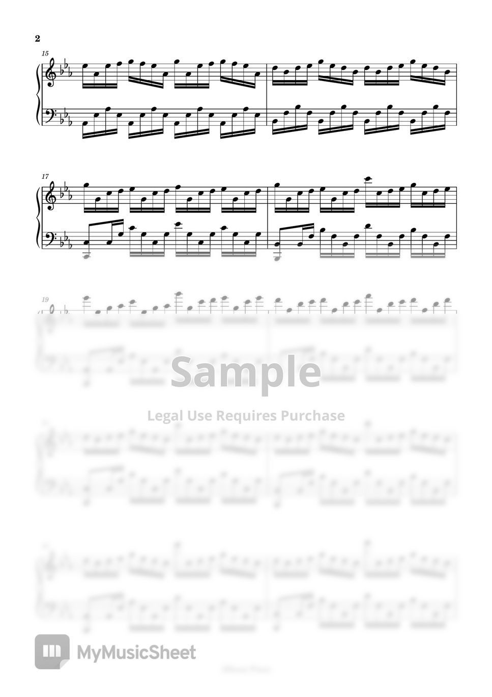 Demon Slayer Season 2 - Yoriichi's Theme Sheet by JHoony Piano