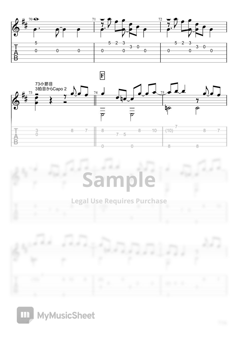 Girls Dead Monster STARRING LiSA - Ichiban no Takaramono (Fingerstyle) by u3danchou