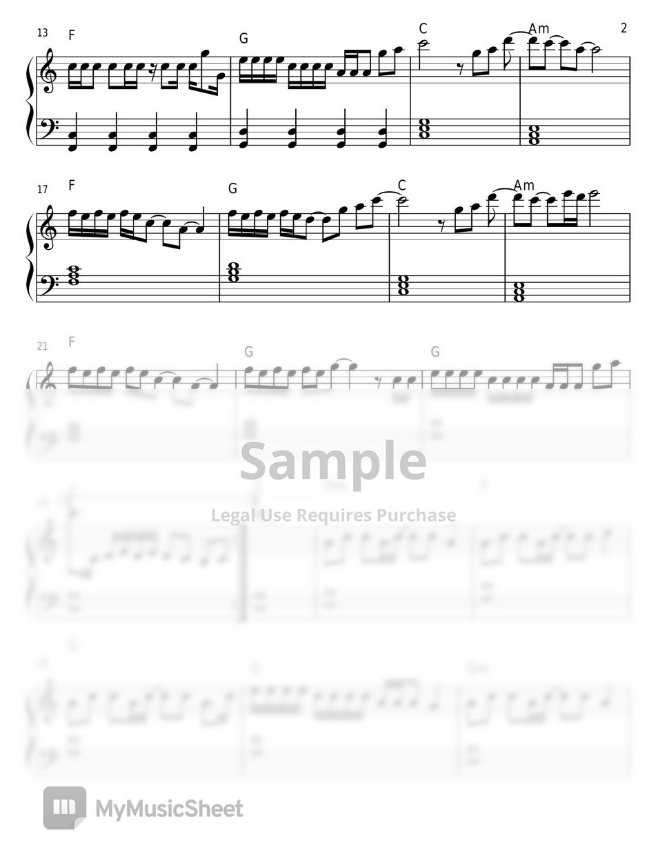 Taylor Swift - Me!( Very Easy Version) by Open Music Scores