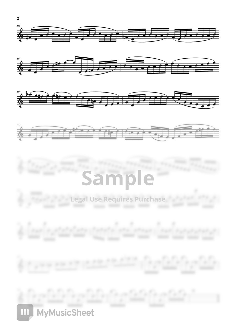 J.S.Bach - Bach Cello Suite for Flute (플루트버전/반주 MR/피아노악보) by 심플플루트뮤직