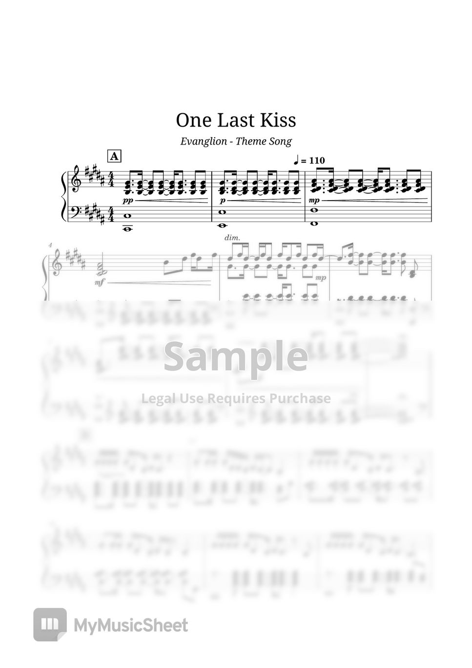 Hikaru Utada - One Last Kiss (by MaWeeen) by Marvin