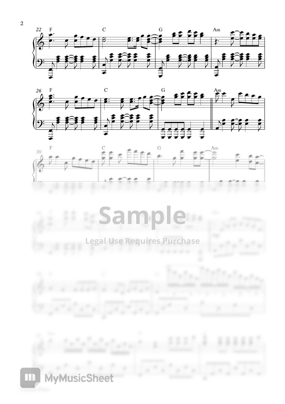 Alan walker play x unity piano mashup sheets by pianella piano
