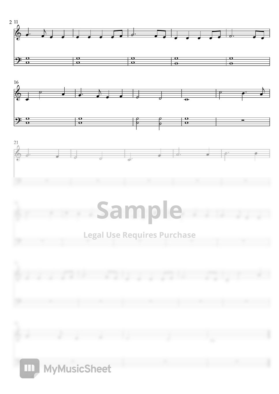 lowell-mason-joy-to-the-world-easy-version-sheets-by-c-music