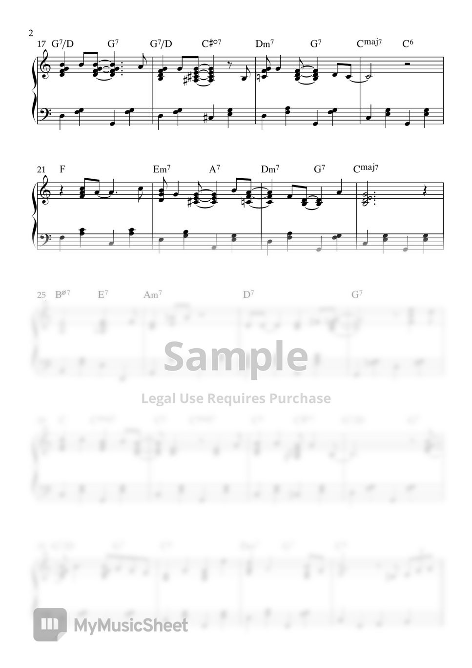 Johnny Marks - Holly Jolly Christmas (Michael Buble / Christmas song/ carol/chords) by Lamipiano
