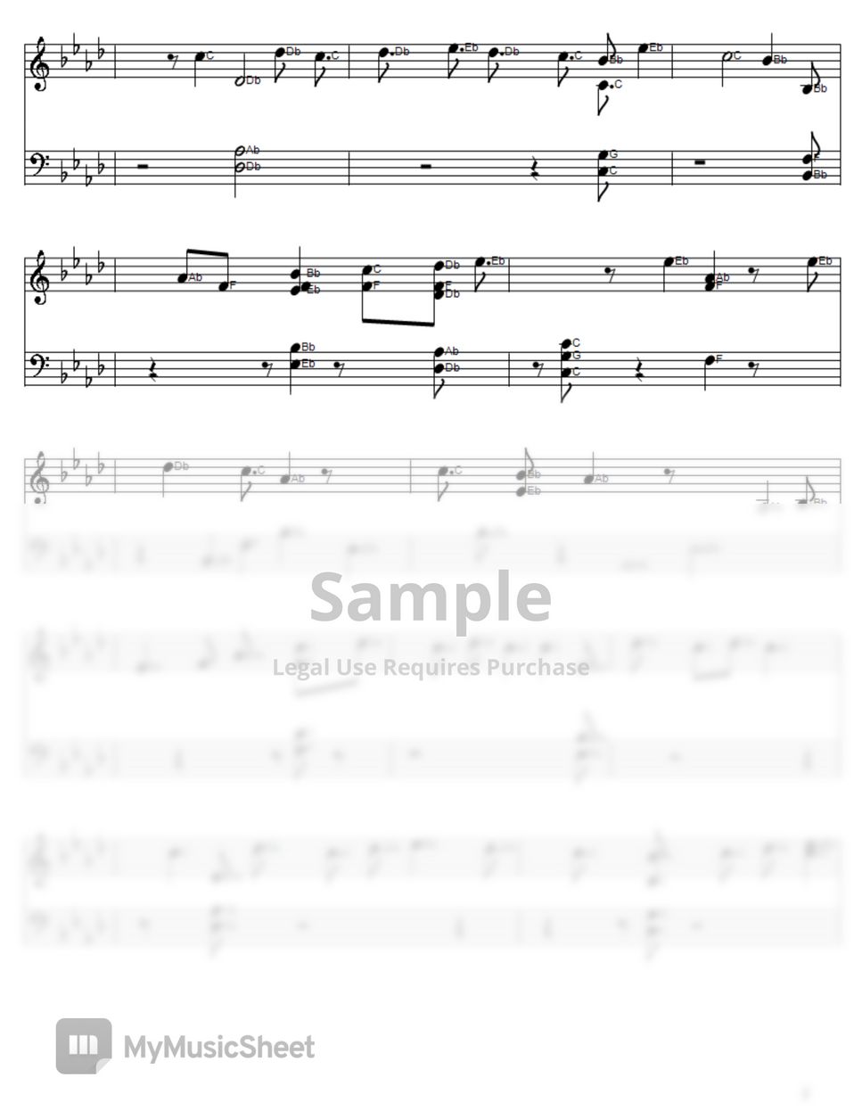 Brown Eyes Already One Years 악보 by Hospital Playlist OST