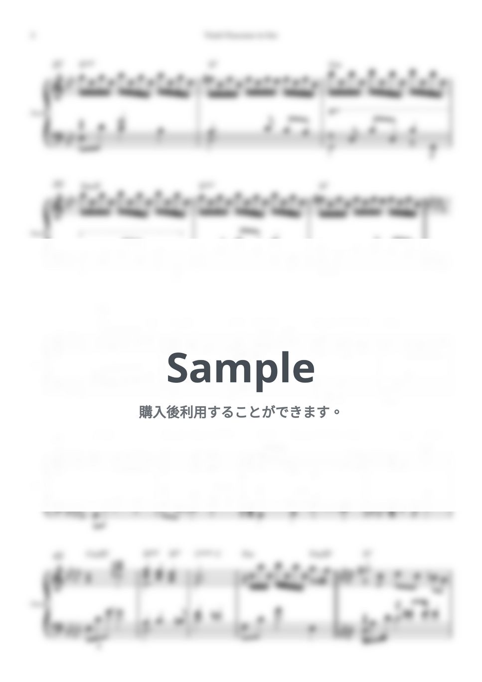 ビタリー - シャコンヌ (ピアノソロ楽譜) by Piano QQQ